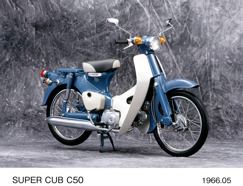 Honda slaví! Vyrobila již 100 milionů motocyklů řady Super Cub - 0 - honda super cub 1