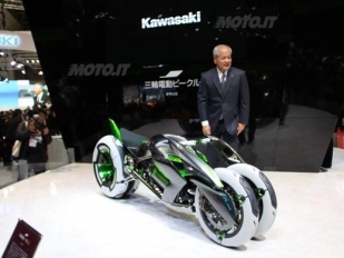 Kawasaki J Concept: nový patent na elektromotor 
