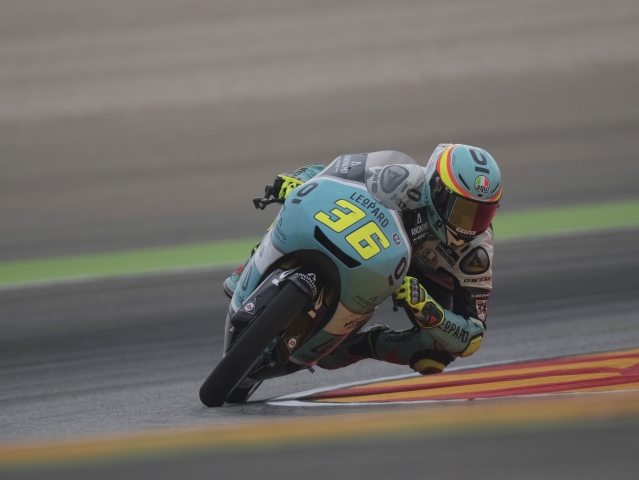 Hlavní obrázek k článku: Moto3-Aragón: 1. Joan Mir, 25. Kornfeil