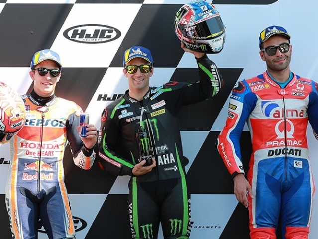 Hlavní obrázek k článku: Pole Position v MotoGP pro lokalmatadora Zarca
