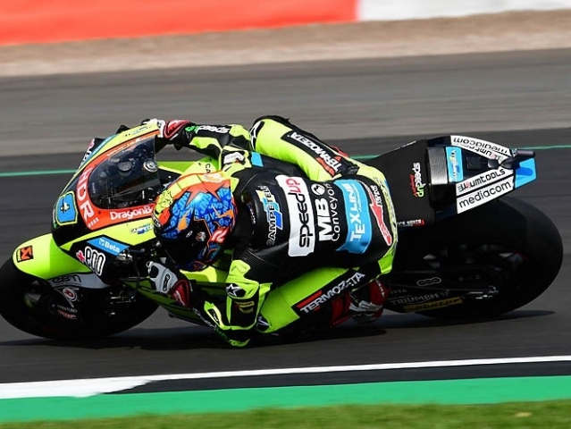 Hlavní obrázek k článku: Moto2 dnes pro Jorge Navarra
