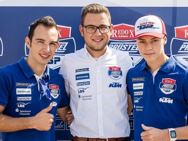 Hlavní obrázek k článku: Představení týmu Prüstel GP s Kornfeilem a Salačem