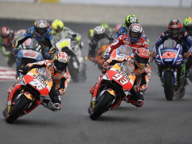 Hlavní obrázek k článku: Marc Marquez odjel na čele nejvíce kol v závodech