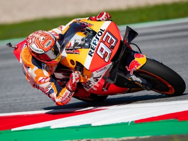 Hlavní obrázek k článku: Na Red Bull Ringu po FP3 nejrychlejší Marquez, 19. Abraham