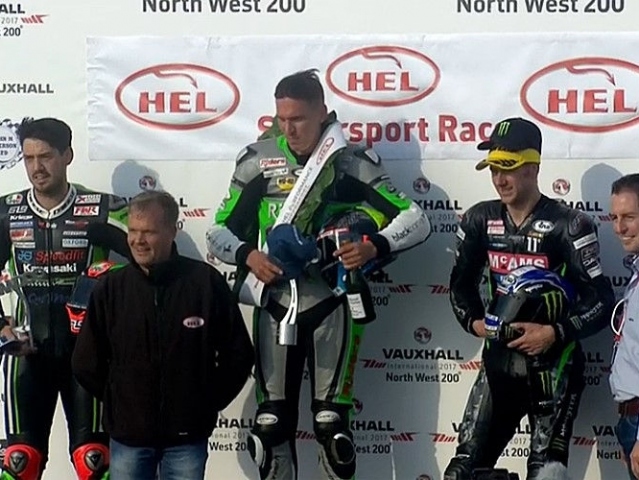 Hlavní obrázek k článku: NW200: Martin Jessopp vyhrál první závod Supersport