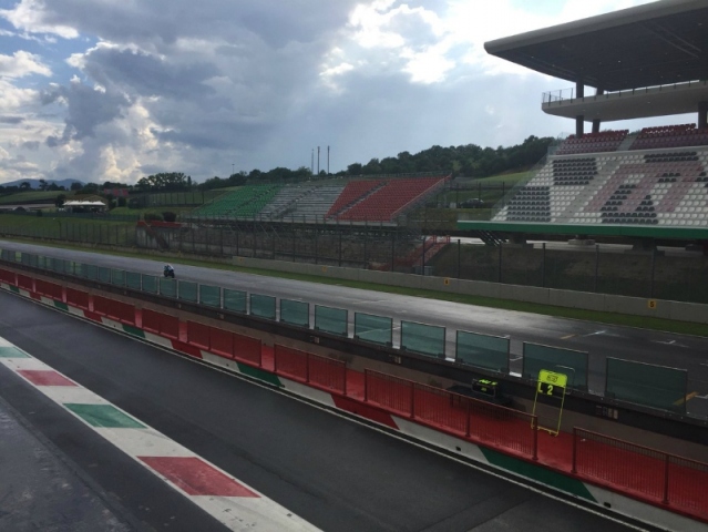 Hlavní obrázek k článku: Na testech v Mugellu - za deště - nejrychlejší Marc Marquez