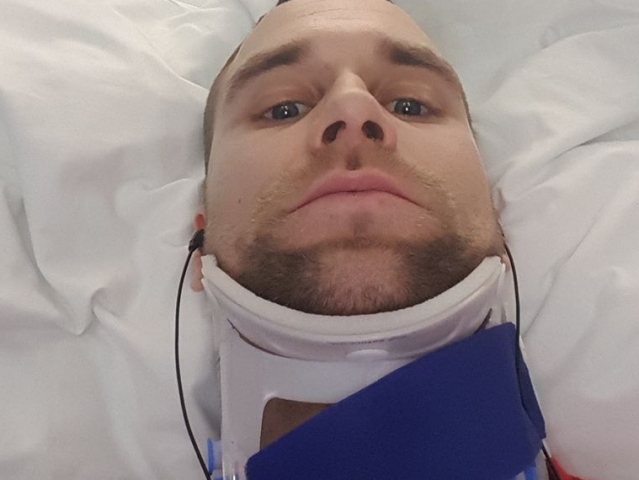 Hlavní obrázek k článku: Zranění Ondry Ježka při tréninku