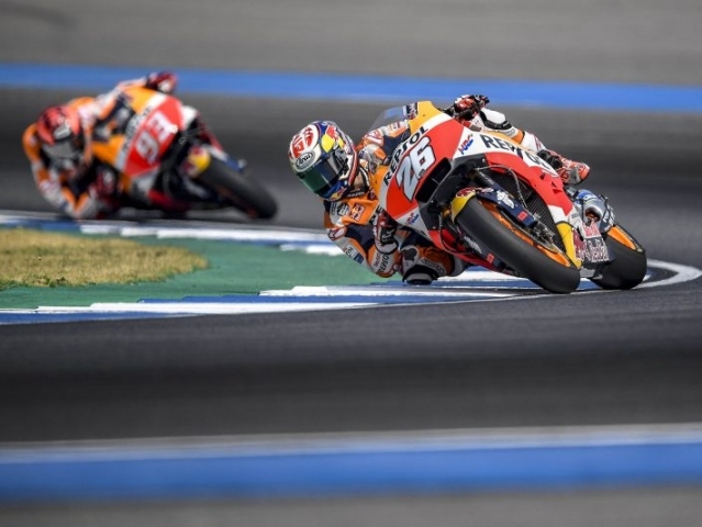 Hlavní obrázek k článku: Potvrdí Pedrosa v Thajsku rychlost z testů?