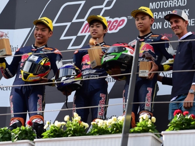 Hlavní obrázek k článku: Red Bull Rookies Cup na okruhu Red Bull - 1. závod