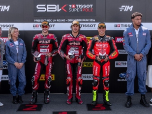 Vítězem Superpole v Doningtonu Nicolo Bulega