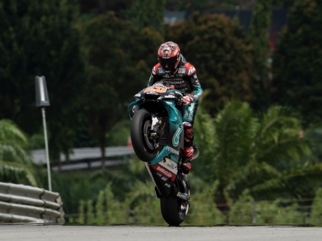 Hlavní obrázek k článku: Nejrychlejším Quartararo, Marquez crash, 16. Abraham