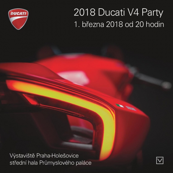 Ducati V4 Party 2018: česká premiéra Panigale V4 - 1 - 1 pozvanka Ducati V4 Party (2)