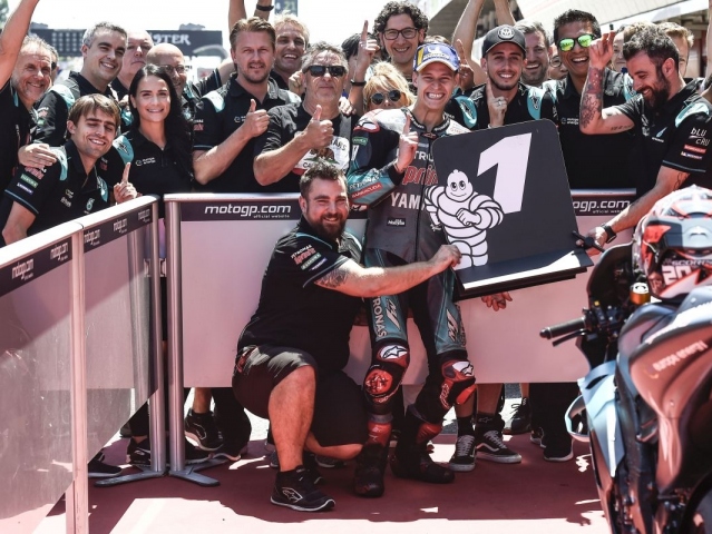 Hlavní obrázek k článku: Druhé letošní Pole Position získal Quartararo, 15. Abraham