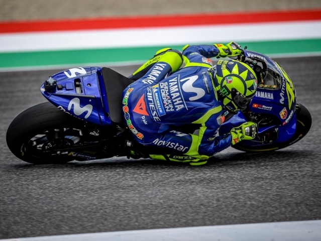 Hlavní obrázek k článku: Pole Position si vyjel král Mugella Valentino Rossi, 22. Abraham
