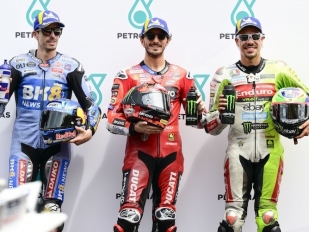 Třetí PP v řadě získal Bagnaia