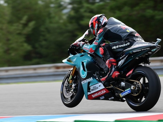 Hlavní obrázek k článku: GP Brno 2019: Nejrychlejším jezdcem v pátek Fabio Quartararo