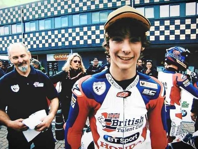 Hlavní obrázek k článku: Rory Skinner, první šampion British Talent Cup, bez motorky!