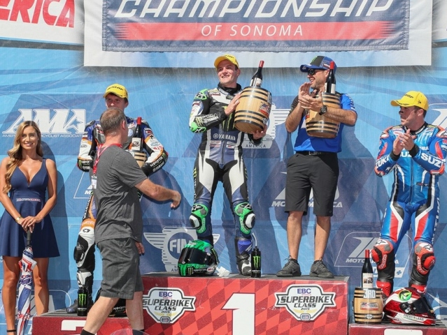 Hlavní obrázek k článku: ampionát MotoAmerica pokračoval na okruhu Sonoma