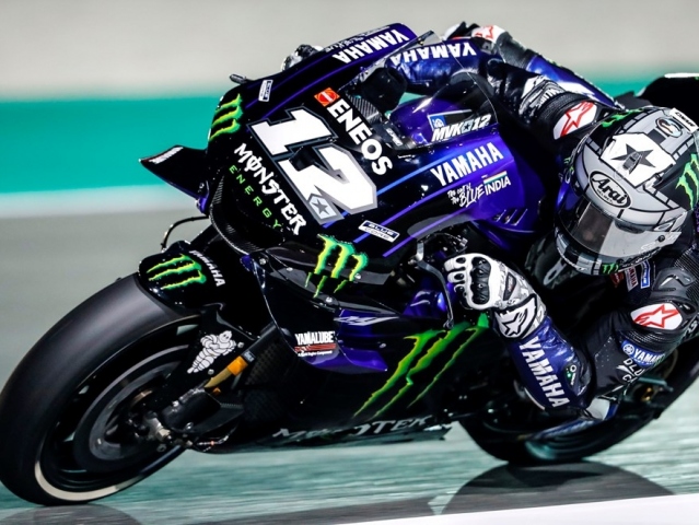 Hlavní obrázek k článku: Losail: 2 hodiny před koncem do čela Viňales