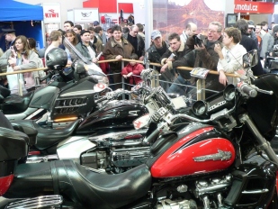 Motocyklové výstavy: český luxus
