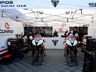 Hlavní obrázek k článku: V Mostě se poprvé před domácím publikem představil český Compos Racing Team