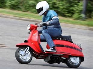 Lambretta s motorem od KTM