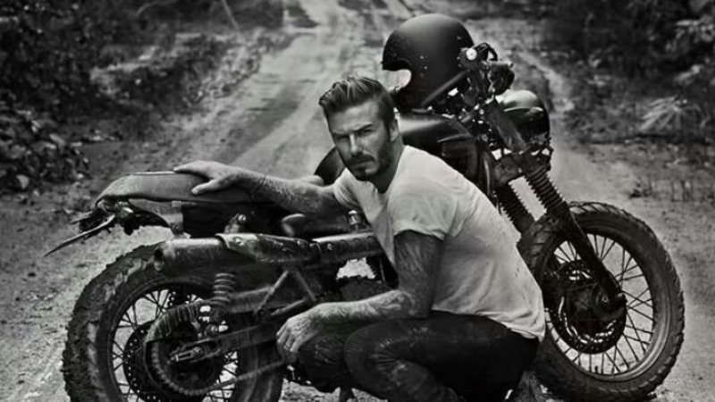 David Beckham a Triumph Bonneville - 3 - 1 Beckham Triumph Bonneville4