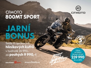 CFMOTO 800MT Sport: speciální nabídka