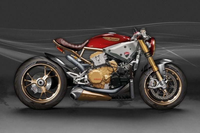 Ducati 1199 Panigale koncept Café raceru od AD Koncept - 0 - Ducati 1199 Panigale koncept AD Koncept