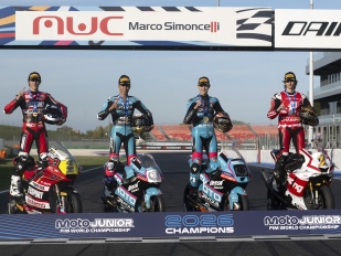Hlavní obrázek k článku: Cano, Lucas a Fellon získali tituly ve finále MotoJunior v Misanu