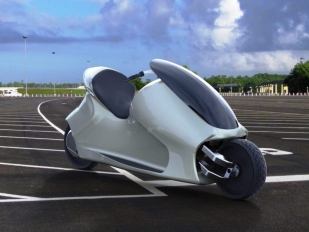 GyroCycle: prototyp samovyvažujícího elektrického motocyklu