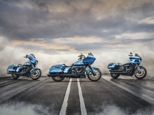 Harley-Davidson Fast Johnnie: modrá nostalgie