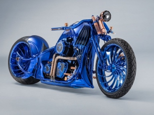 Harley-Davidson Bucherer Blue Edition: nejdražší motocykl na světě