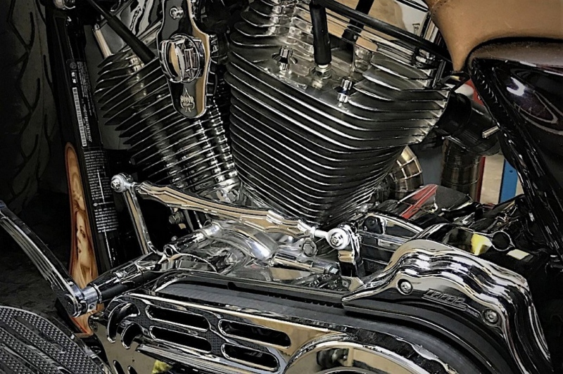 Harley-Davidson Road King: stavba ve stylu baggeru - 3 - 1 Harley Davidson Road King stavba bagger (1)