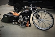 1 Harley Davidson Road King stavba bagger (4)