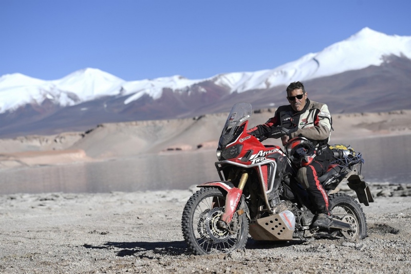 S Hondou Africa Twin až na vrchol sopky - 26 - 1 Honda Africa Twin sopka8