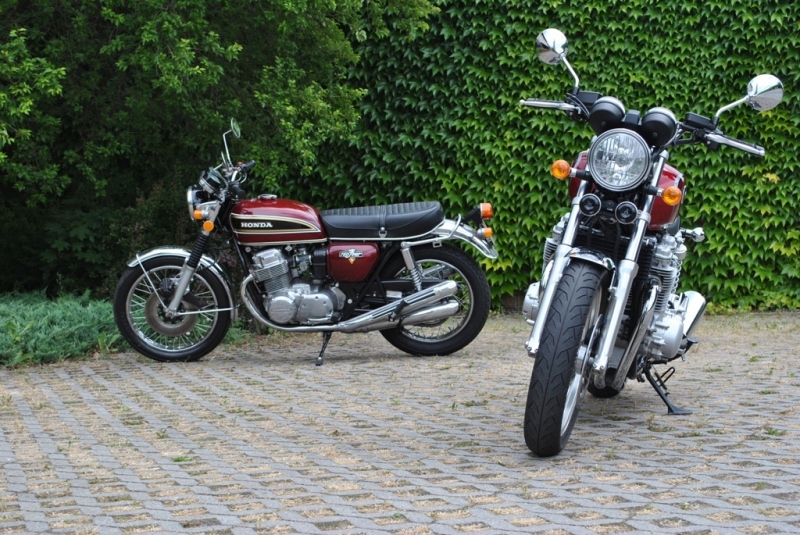 Test Honda CB1100 EX: povedené retro - 1 - Honda CB1100EX a CB750Four Honda CB1100 EX a CB750Four04