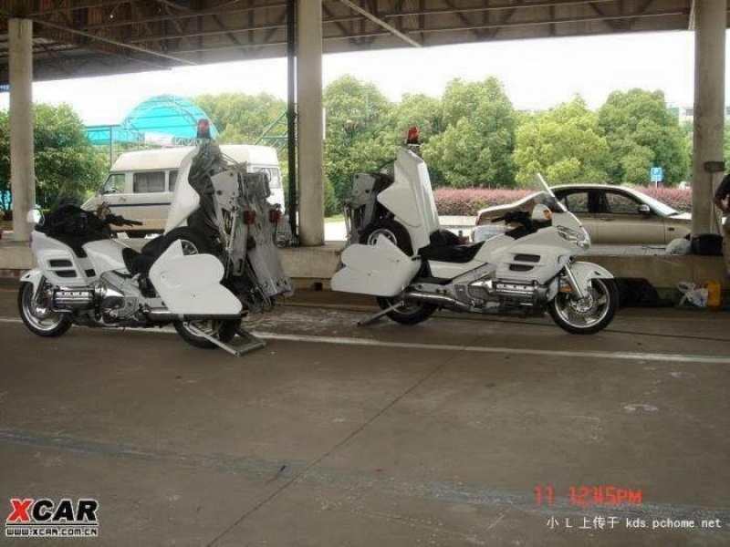 Honda Gold Wing jako odtahová služba - 3 - 1 Honda Gold Wing odtahovka4