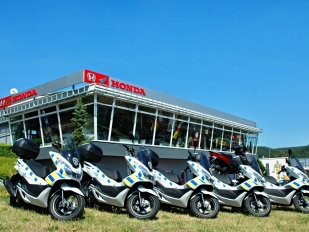 Honda PCX pro brněnskou policii