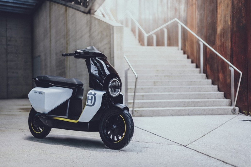 Husqvarna Vektorr: koncept elektrického skútru - 2 - 1 Husqvarna Vektorr koncept (5)