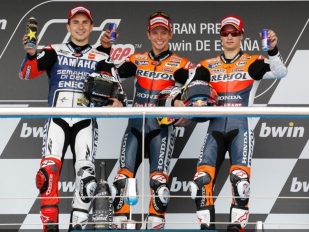 MotoGP Jerez: Stoner první, Abraham poslední