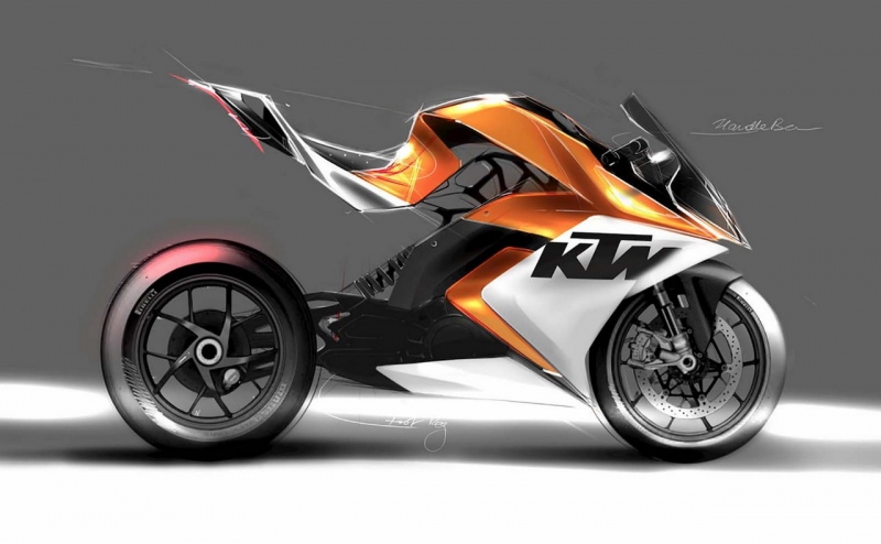 KTM RC8 elektrický superbike: koncept od Mohit Solanki - 5 - 1 KTM RC koncept elektricky superbike Mohit Solanki (2)