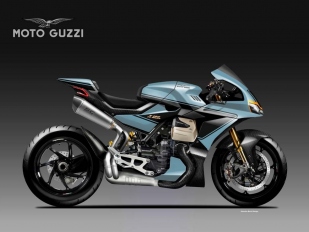 Moto Guzzi V100 Le Mans: koncept od Oberdan Bezzi