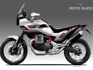 Moto Guzzi V90 TTR: koncept od Oberdan Bezzi