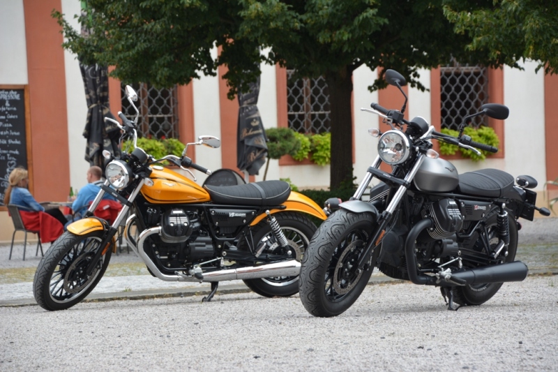 Test Moto Guzzi V9 Bobber a V9 Roamer: schůzka V9 - 4 - 3 Moto Guzzi V9 2016 test33