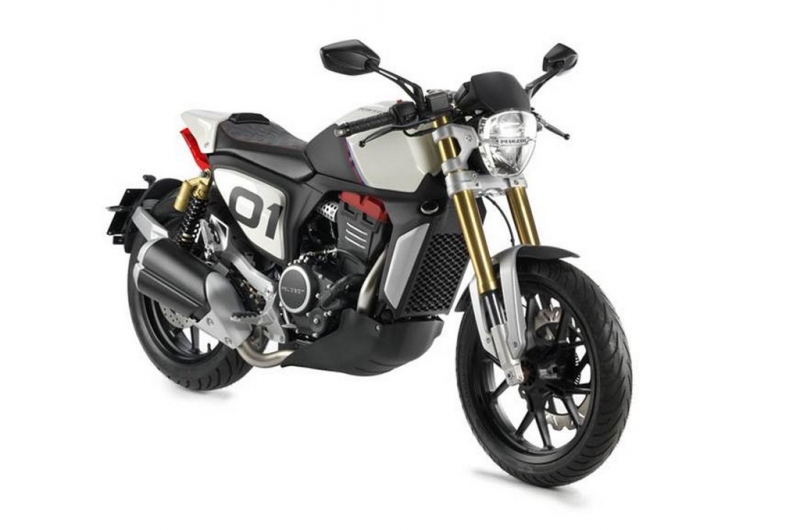 Peugeot P2X Roadster a P2X Cafe Racer: retro koncepty - 3 - 1 Peugeot P2X Roadster (3)