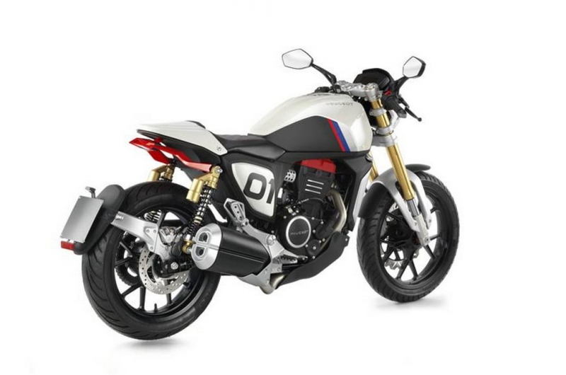 Peugeot P2X Roadster a P2X Cafe Racer: retro koncepty - 12 - 1 Peugeot P2X Cafe Racer koncept (6)