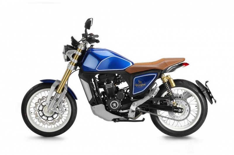 Peugeot P2X Roadster a P2X Cafe Racer: retro koncepty - 4 - 1 Peugeot P2X Roadster (4)