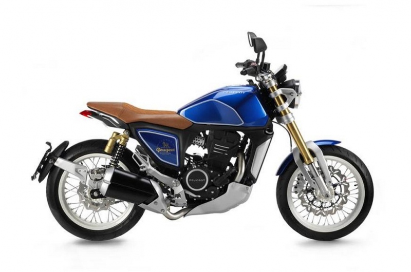 Peugeot P2X Roadster a P2X Cafe Racer: retro koncepty - 7 - 1 Peugeot P2X Roadster (6)