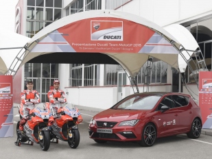 SEAT Leon CUPRA zůstane oficiálním vozem týmu Ducati